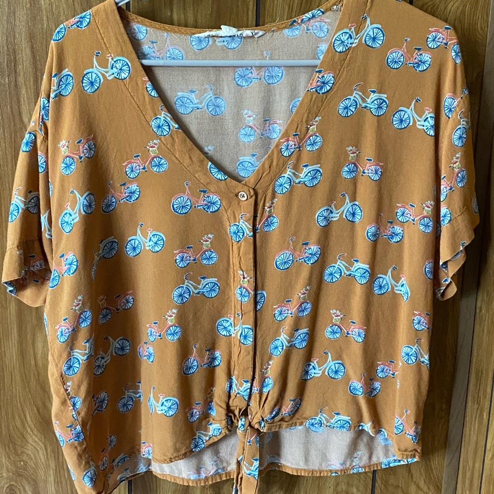 Bicycle Crop Top